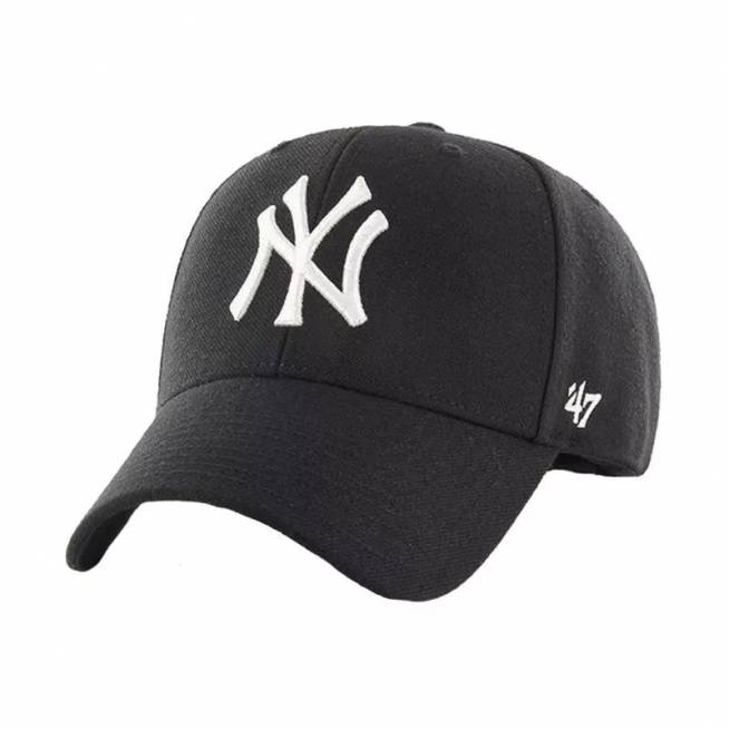 47 Brand New York Yankees MVP kepurė B-MVPSP17WBP-BK czarne Vienas dydis