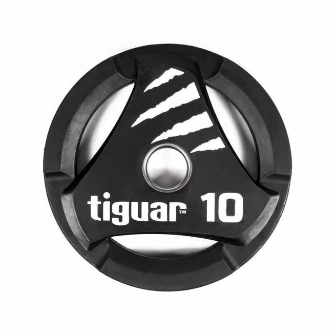 Olimpinė plokštė tiguar PU 10 kg TI-WTPU01000