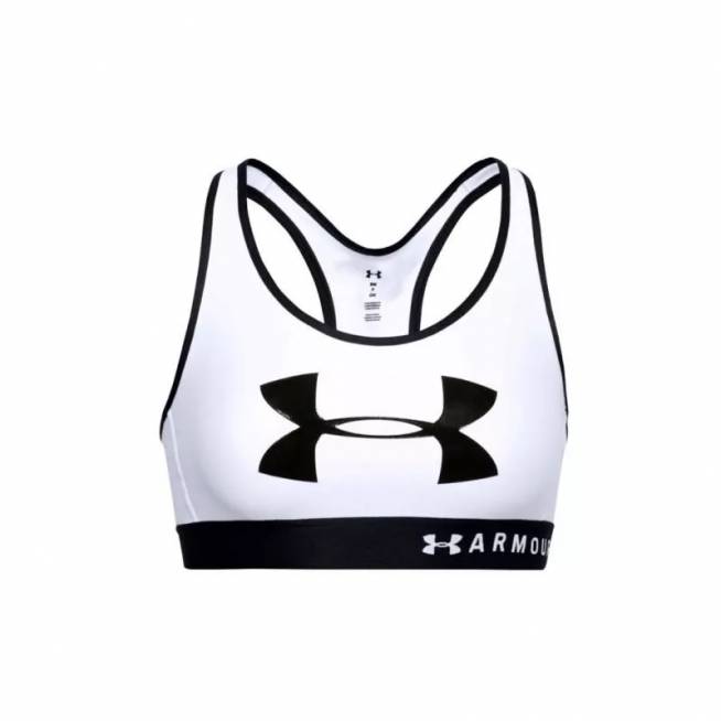 Under Armor Mid Keyhole Graphic Bra W 1344333-100