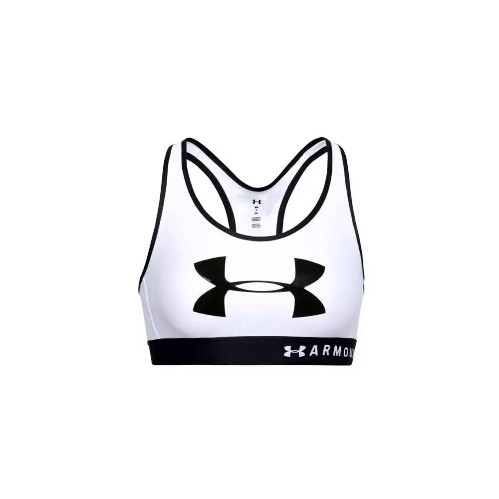 Under Armor Mid Keyhole Graphic Bra W 1344333-100