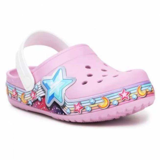 "Crocs FL Star Band Clog Jr" 207075-6GD