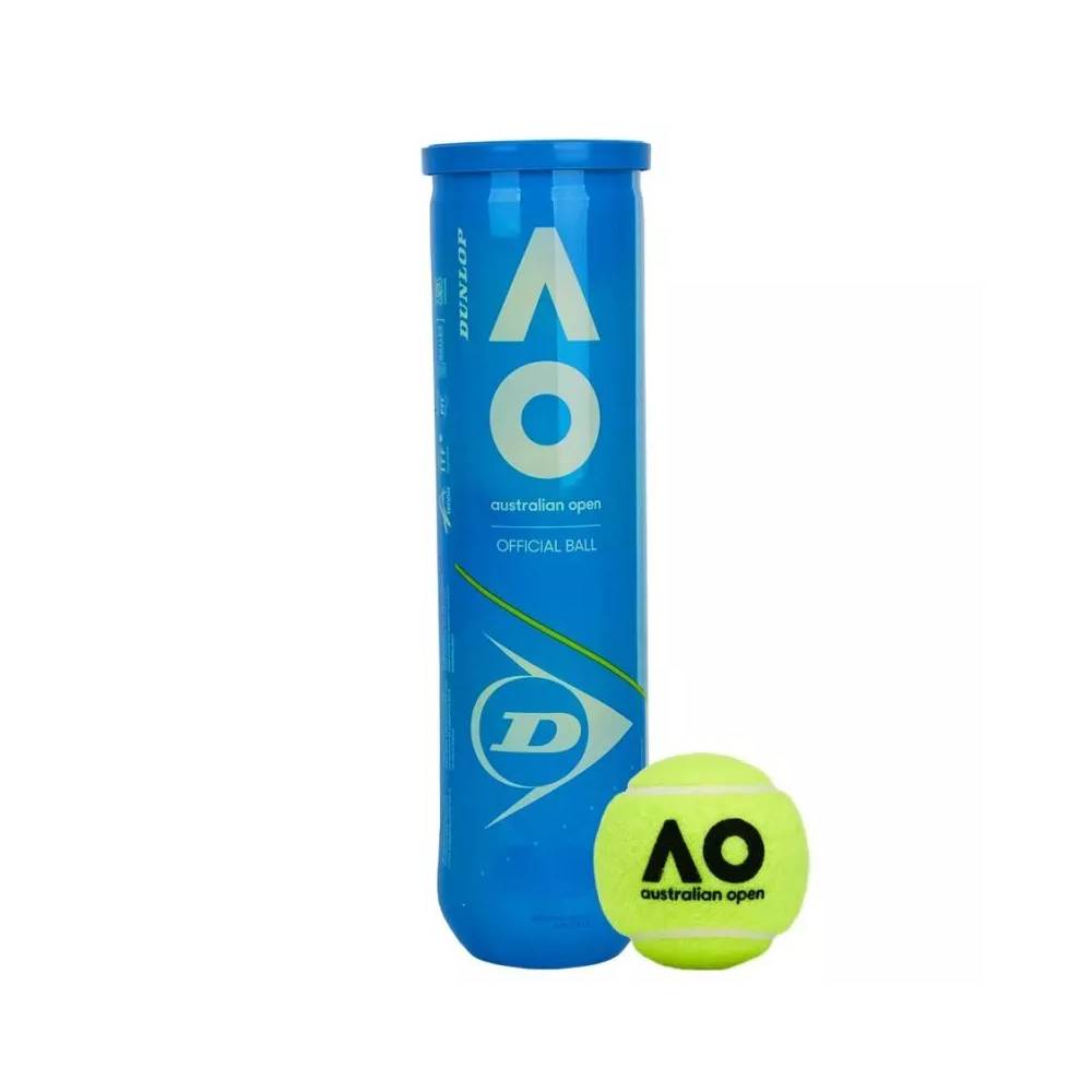 "Dunlop Australian Open" teniso kamuoliukas 4 vnt AUO1