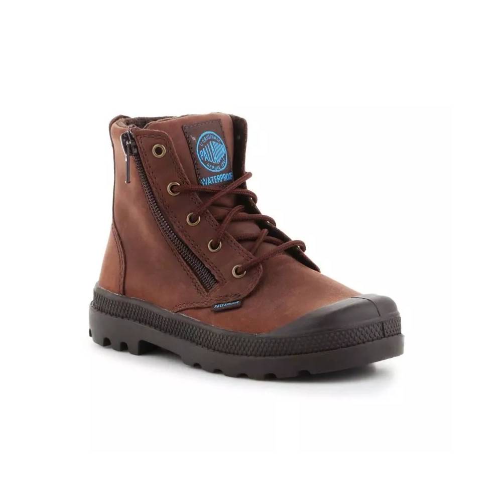 Palladium Pampa Hi Lea Gusset Jr 52744-255 batai