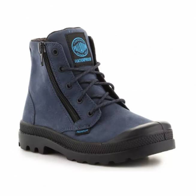 Palladium Pampa Hi Lea Gusset Jr 52744-432 batai