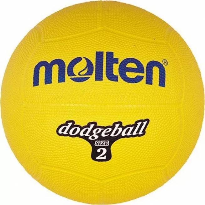 "Molten DB2-Y" 2 dydžio "Dodgeball" kamuolys HS-TNK-000009306