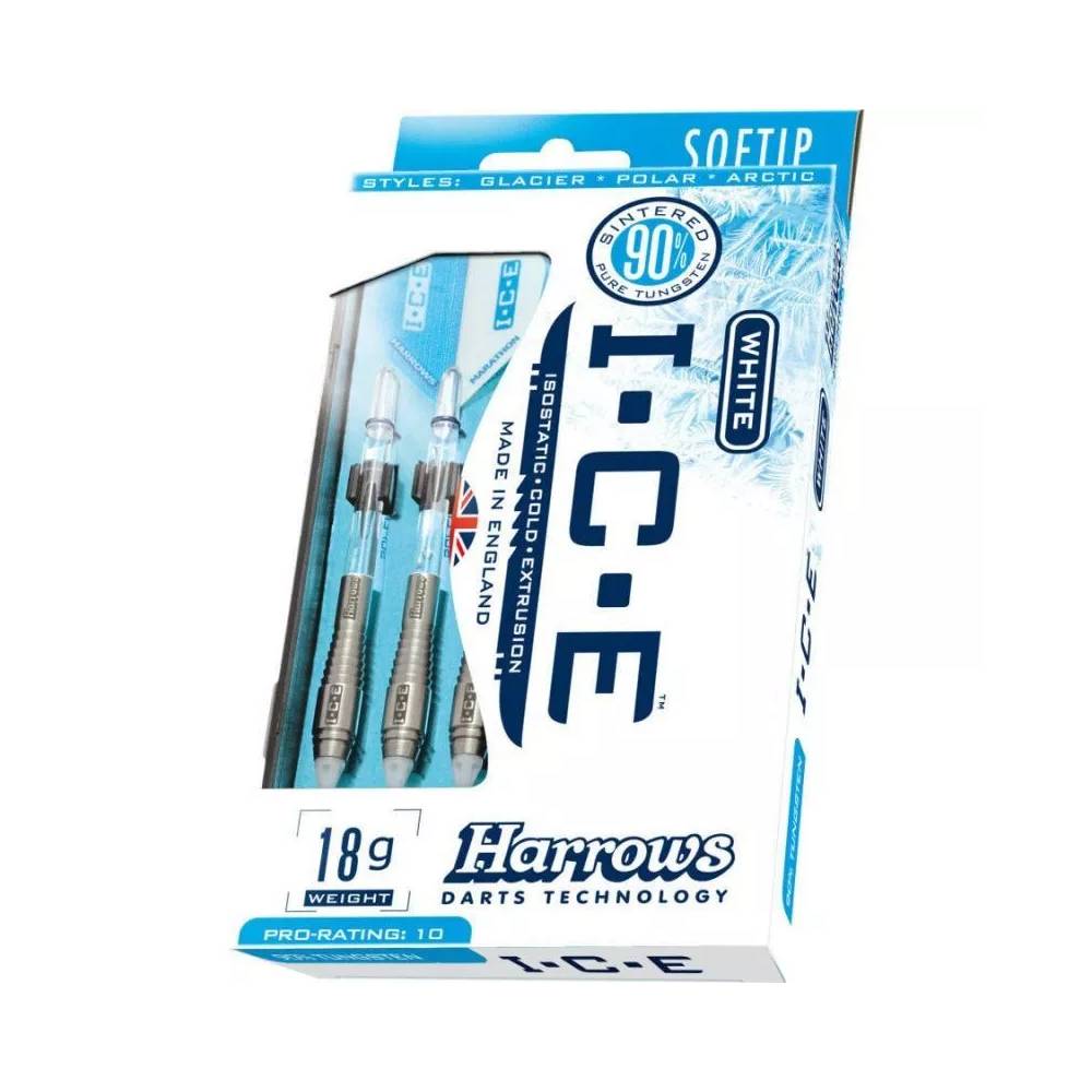 Smiginio strėlės Harrows Ice 90% Softip HS-TNK-000013125