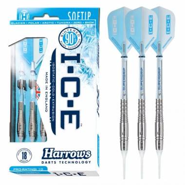 Smiginio strėlės Harrows Ice 90% Softip HS-TNK-000013125