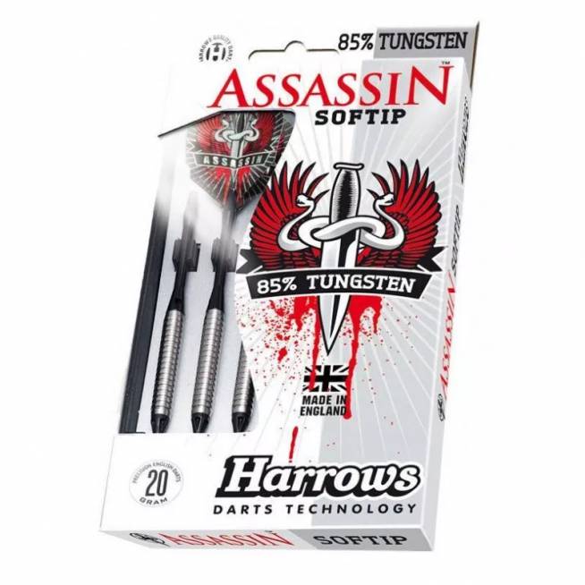 Harrows Assassin Darts 85% Softip HS-TNK-000013252