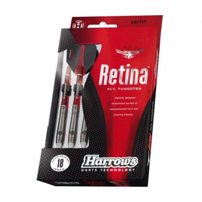 Strėlės Harrows Retina 95% Softip HS-TNK-000013266