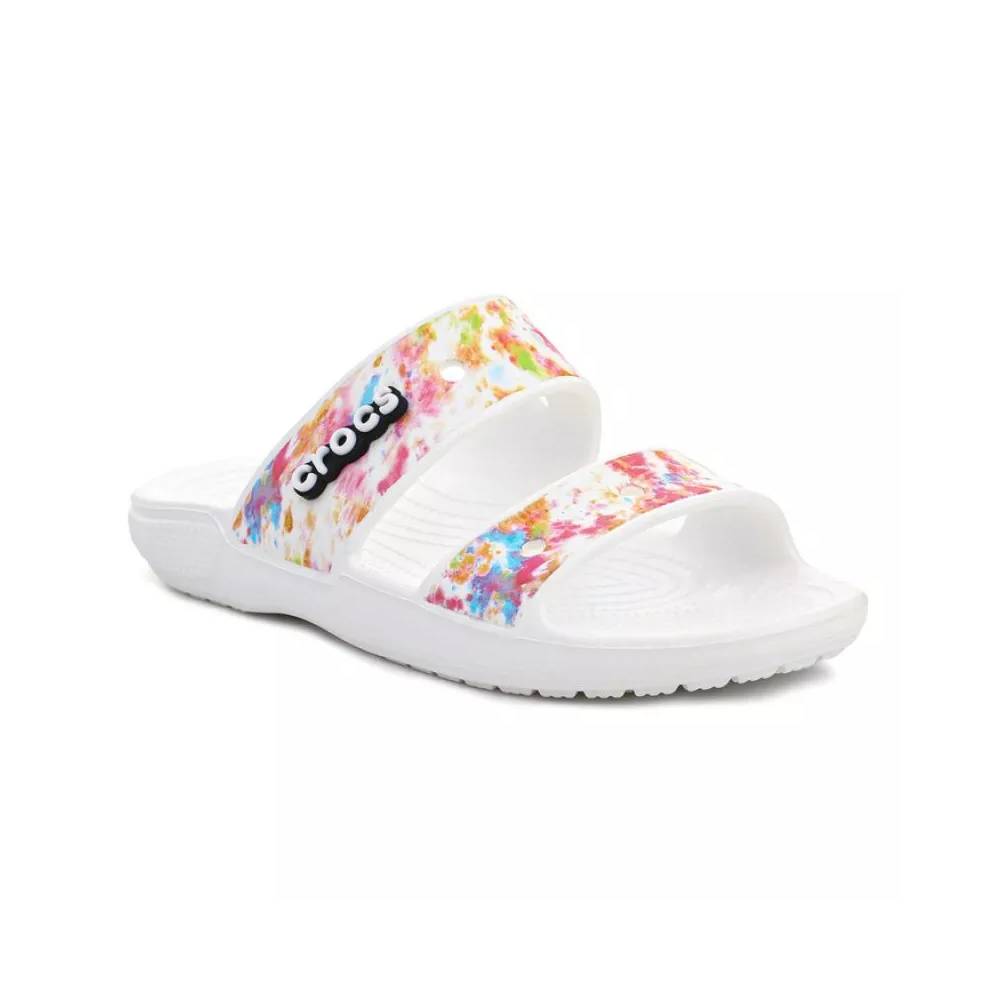 "Crocs Classic Tie Dye Graphic Sandal W" 207283-928