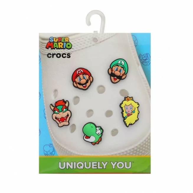 Crocs Jibbitz™ Charms Super Mario ženkliukai 10007701