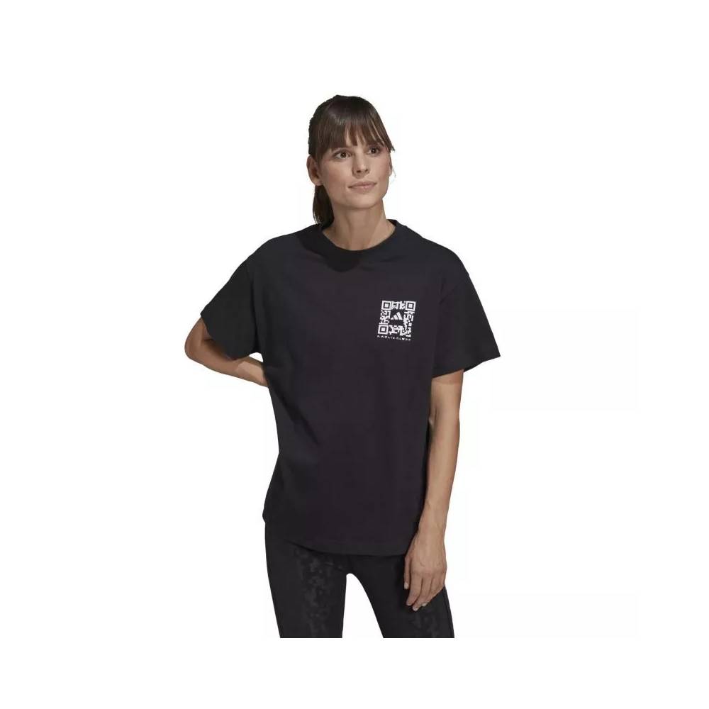 Adidas x Karlie Kloss Crop Tee W HB1438