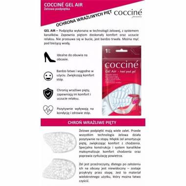 Coccine DA0258 gelinės kojinės kulnui