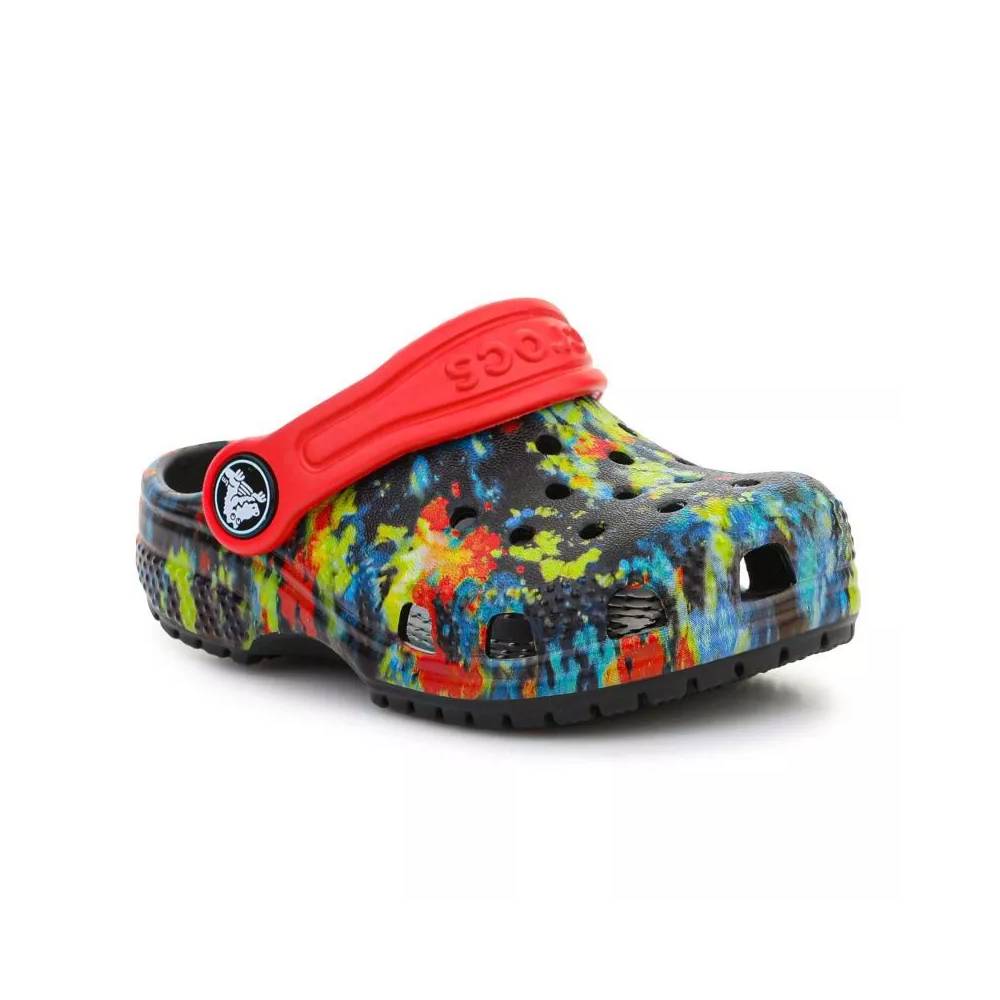 "Crocs Classic Tie Dye Graphic Kids Clog T Jr" 206994-4SW