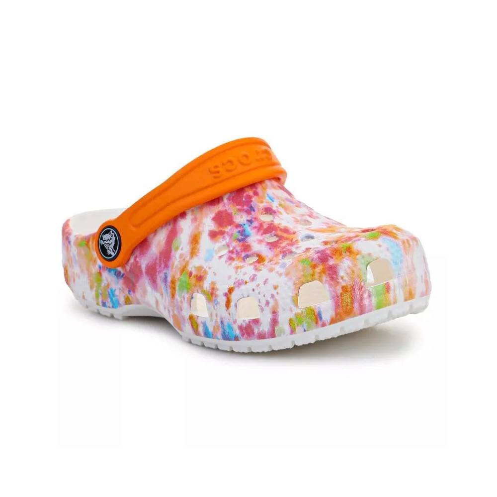 "Crocs Classic Tie Dye Graphic Kids Clog W" 206995-83B