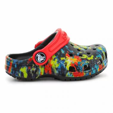 "Crocs Classic Tie Dye Graphic Kids Clog T Jr" 206994-4SW