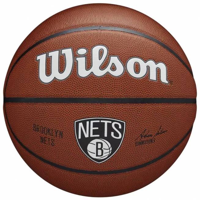 "Wilson Team Alliance Brooklyn Nets" kamuolys WTB3100XBBRO krepšinio kamuolys