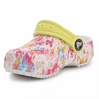 "Crocs Classic Tie Dye Graphic Kids Clog" T 206994-83B