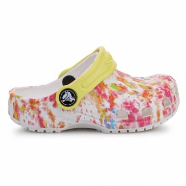 "Crocs Classic Tie Dye Graphic Kids Clog" T 206994-83B