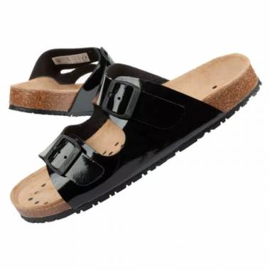 Abeba Sandalai Black W 8088 darbo šlepetės