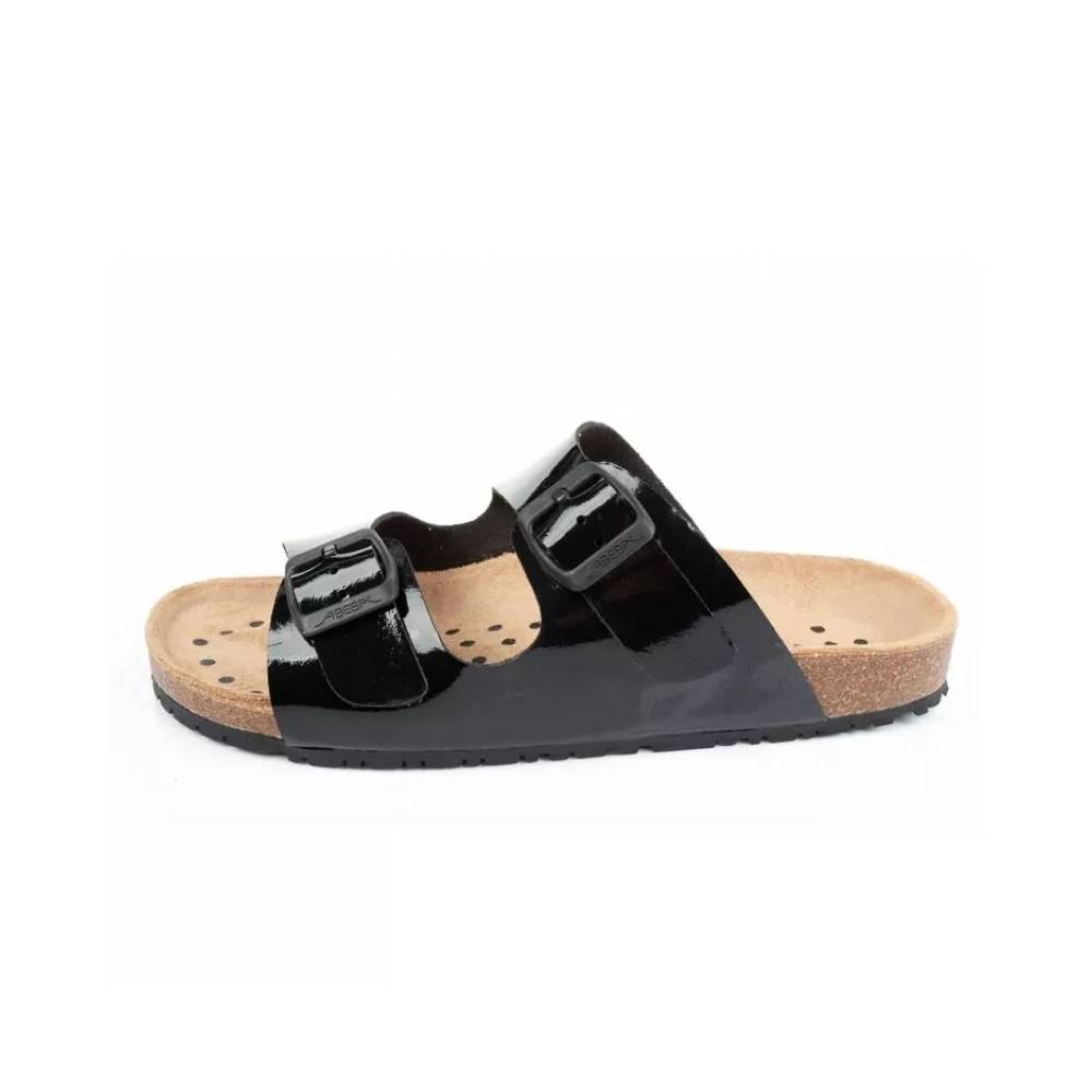 Abeba Sandalai Black W 8088 darbo šlepetės