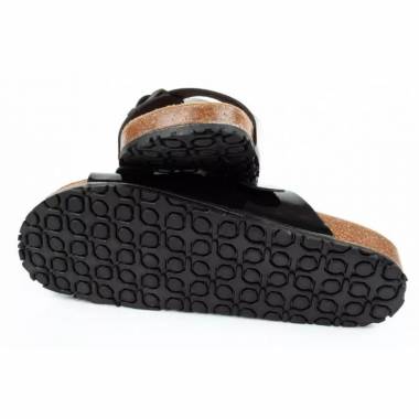 Abeba Sandalai Black W 8088 darbo šlepetės