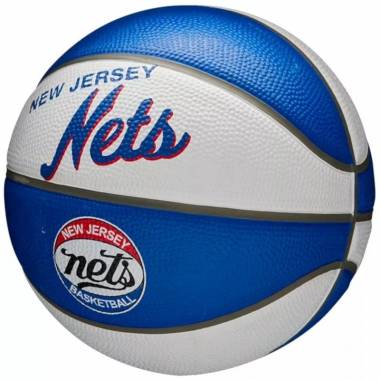 "Wilson NBA Team Retro Brooklyn Nets" mini kamuolys WTB3200XBBRO