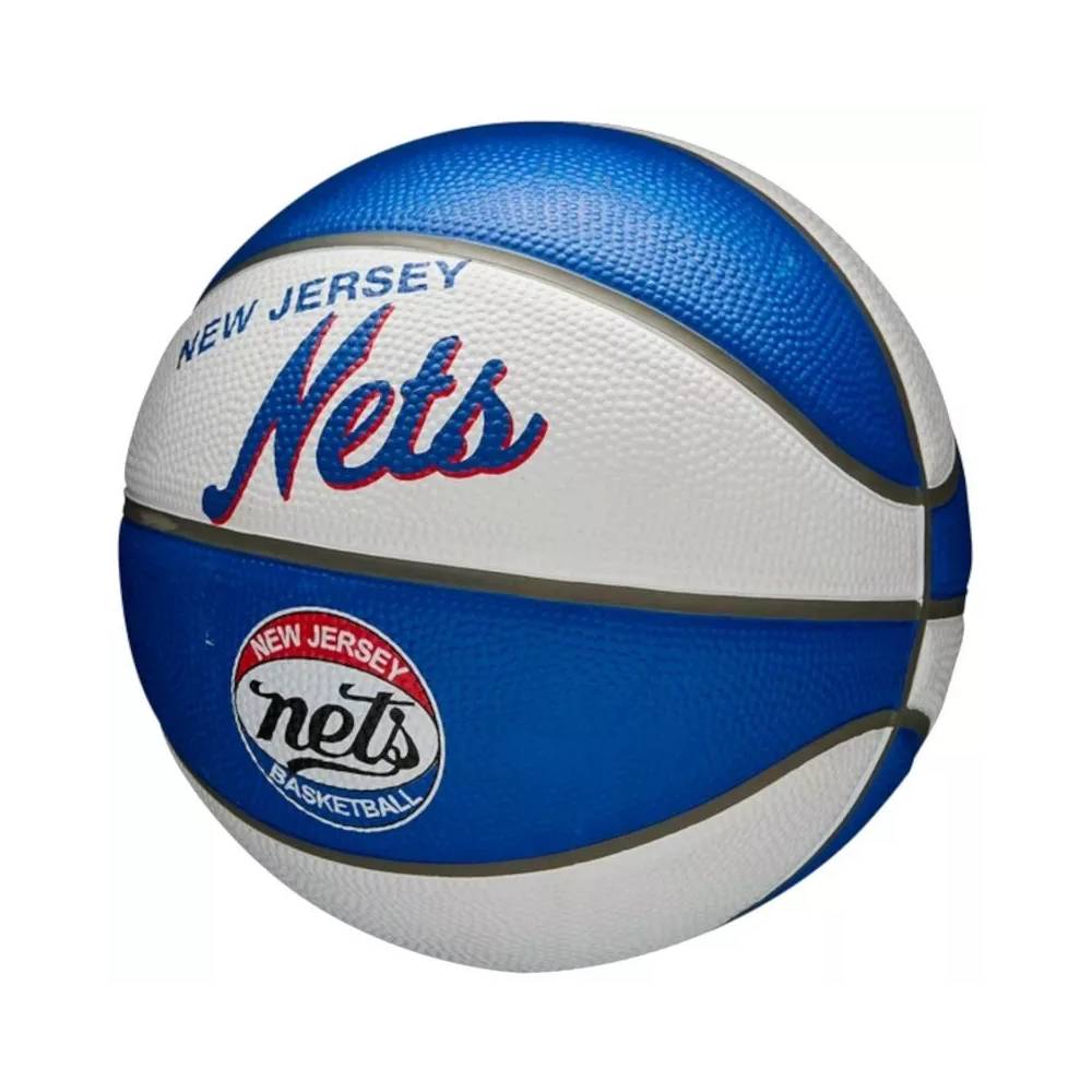 "Wilson NBA Team Retro Brooklyn Nets" mini kamuolys WTB3200XBBRO