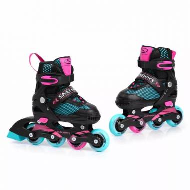 Inline riedučiai SMJ sport 3in1 Jr BS-616TP