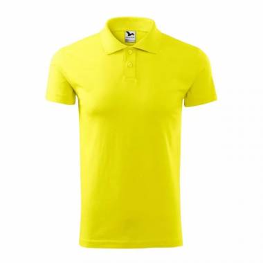 Malfini Single J. M MLI-20296 polo marškinėliai lemon