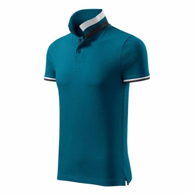 Polo marškinėliai Malfini Collar Up M MLI-25693 petrol blue