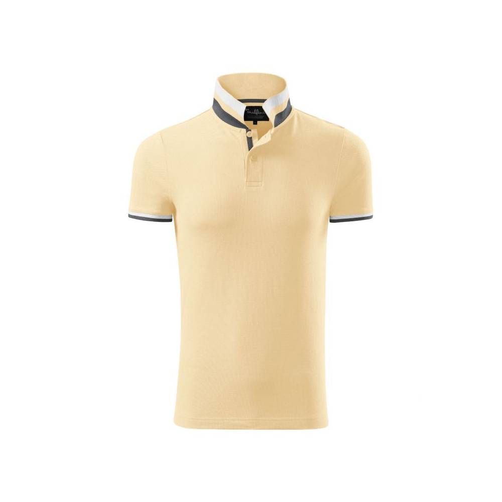 Malfini Collar Up M MLI-25685 burbono vanilės polo marškinėliai