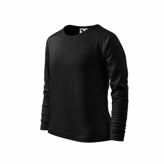 Marškinėliai Malfini Fit-T LS Jr. MLI-12101 black