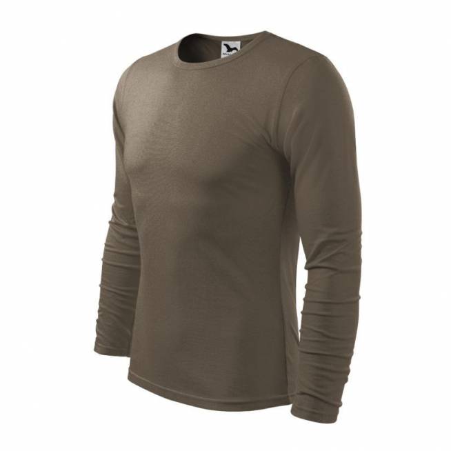 Marškinėliai Malfini Fit-T LS M MLI-11929 army