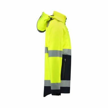 "Rimeck" dvispalvė EN ISO 20471 Softshell striukė M MLI-T5297 fluorescencinė geltona