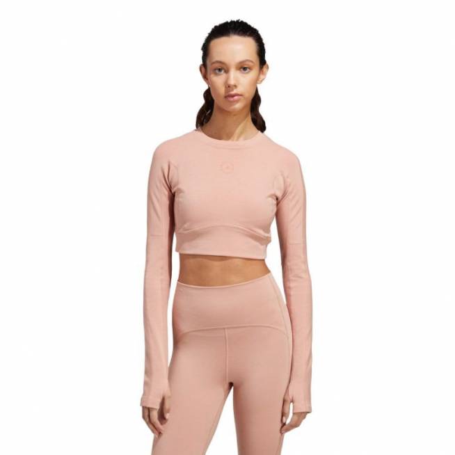 Marškinėliai adidas by Stella McCartney Truestrength Cropped Long Sleeve W HS1720