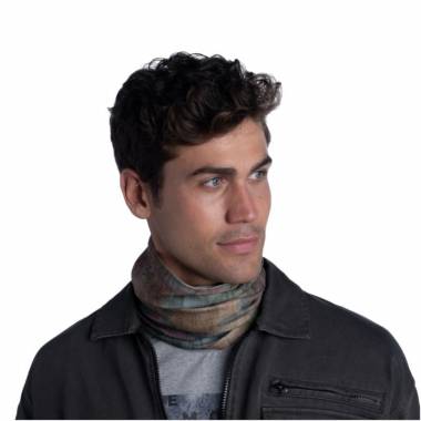 "Buff Thermonet Tube Scarf" 1264028511000