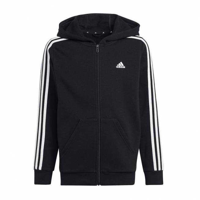 Džemperis adidas 3 Stripes FL Full-Zip Hoody Jr. HR6331