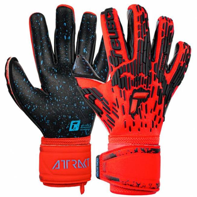 Reusch Attrakt Attrakt Freegel Fusion Goaliator M 53 70 995 3333 Vartininko pirštinės