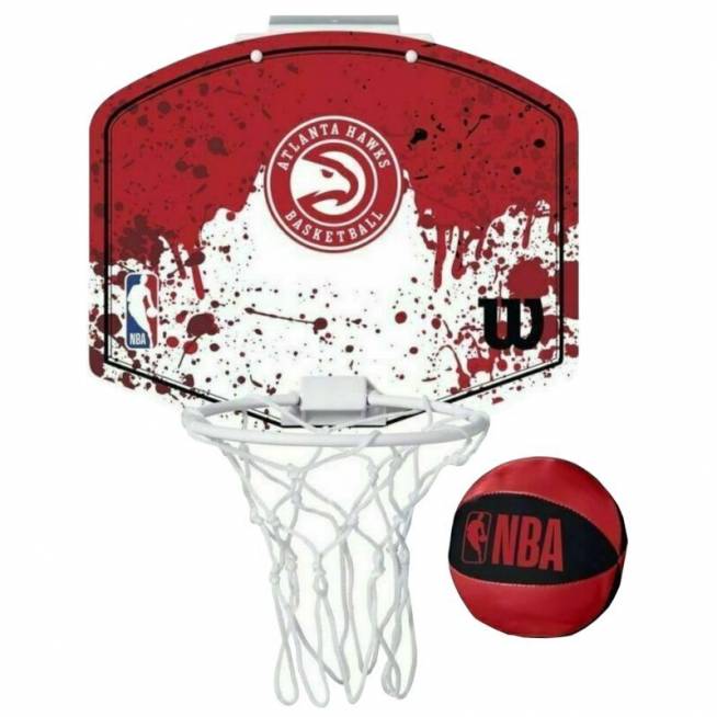 Krepšinio lenta Mini Wilson NBA Team Atlanta Hawks Mini Hoop WTBA1302ATL