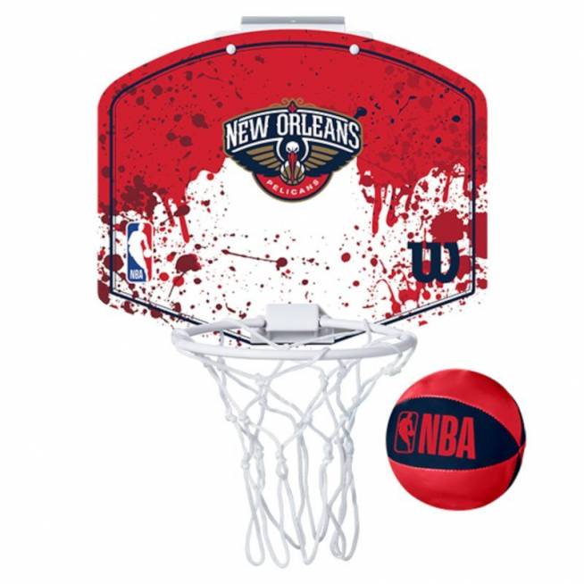 Krepšinio lenta Wilson NBA Team New Orleans Pelicans Mini Hoop WTBA1302NOP