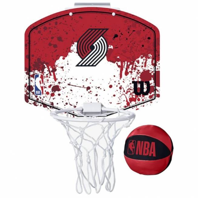 Krepšinio lenta Wilson NBA Team Portland Trailblazers Mini Hoop WTBA1302POR