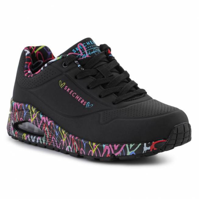 Batai Skechers Uno Loving Love W 155506-BBK