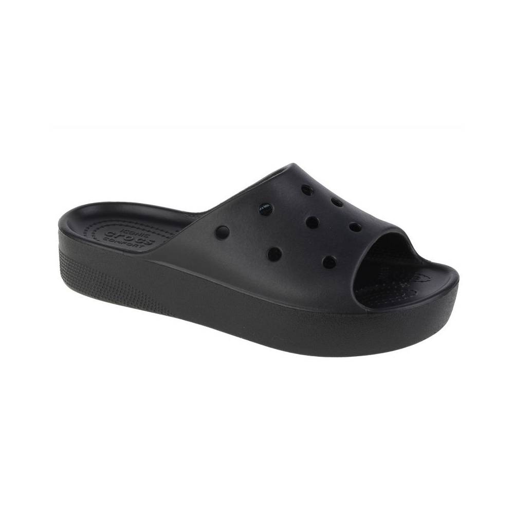 "Crocs Classic Platform Slide W" 208180-001