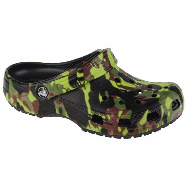 "Crocs Classic Spray Camo Clog Jr." 208305-001