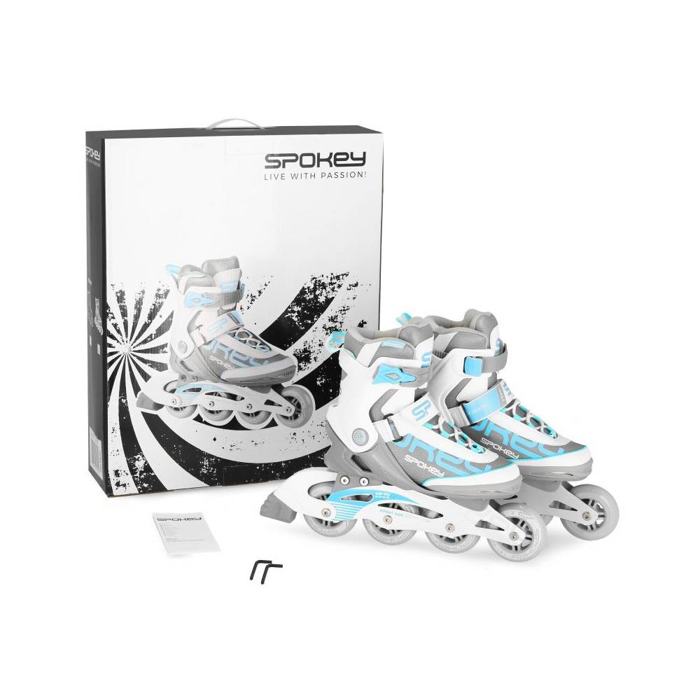 Inline riedučiai Spokey Prime Pro WH/TQ 38 926966