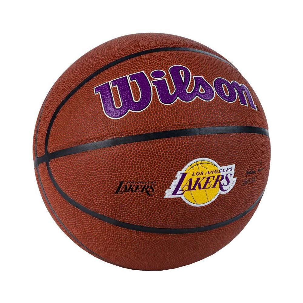 Krepšinio kamuolys Wilson Team Alliance Los Angeles Lakers Ball WTB3100XBLAL