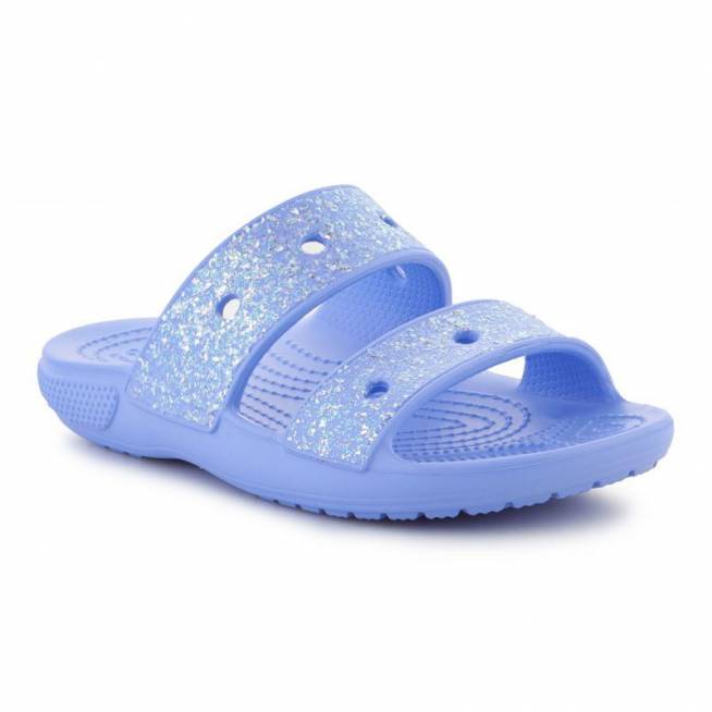 "Crocs Classic Glitter Sandal Jr" 207788-5Q6 šlepetės