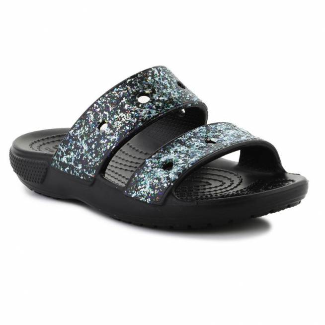 "Crocs Classic Glitter Sandal Jr." 207788-0C4 šlepetės