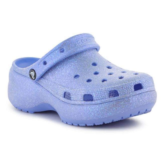 "Crocs Classic Platform Glitter Clog W" 207241-5Q6